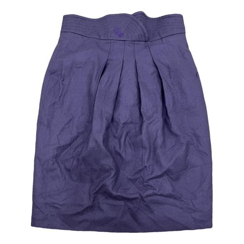 Pre-owned Dior Mid-length Skirt In Purple