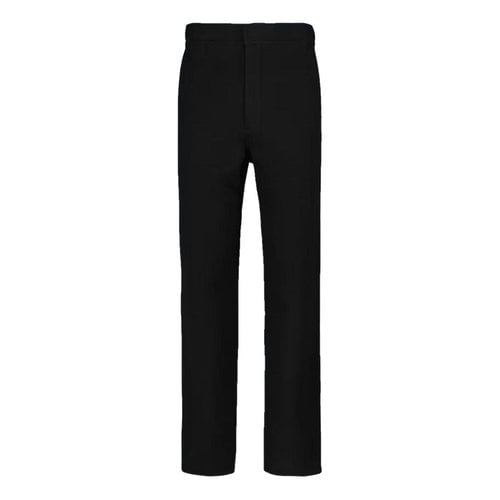 Pre-owned Ami Alexandre Mattiussi Cashmere Trousers In Black