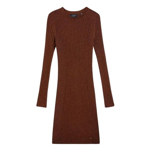Pre-owned Ted Baker Dress In Brown