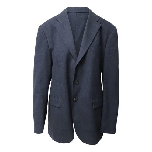 Pre-owned Loro Piana Suit In Blue