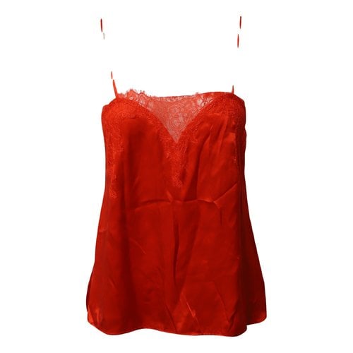 Pre-owned Cami Nyc Silk T-shirt In Red