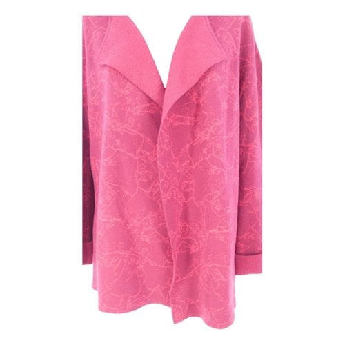 Pre-owned Escada Cardigan In Pink