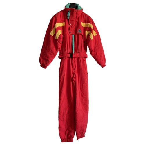 Pre-owned Fusalp Jumpsuit In Red