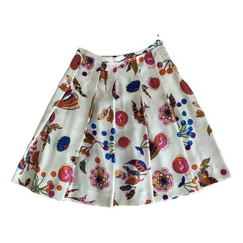 Pre-owned Sonia By Sonia Rykiel Silk Mid-length Skirt In Multicolour