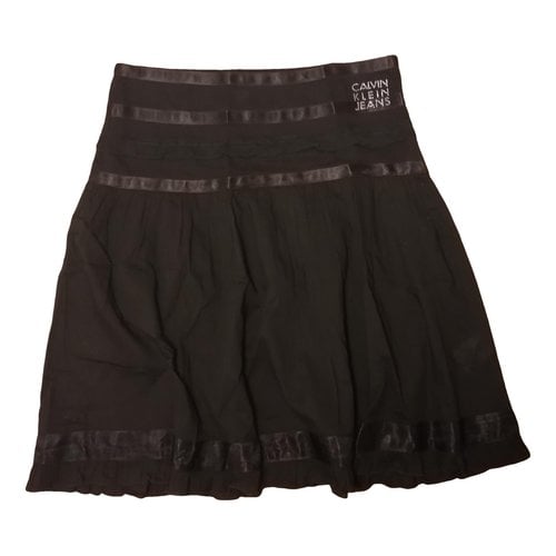 Pre-owned Calvin Klein Jeans Est.1978 Skirt In Black