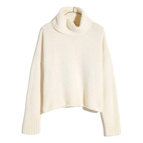 Pre-owned Madewell Wool Jumper In White