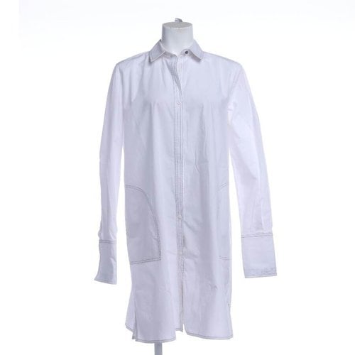 Pre-owned Karl Lagerfeld Dress In White