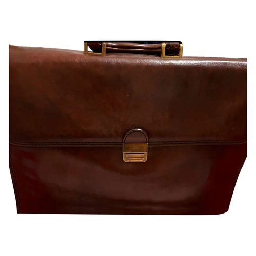 Pre-owned The Bridge Leather Small Bag In Brown