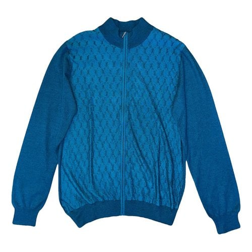 Pre-owned Zilli Cashmere Knitwear & Sweatshirt In Turquoise
