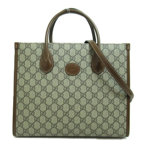 Pre-owned Gucci Handbag In Brown