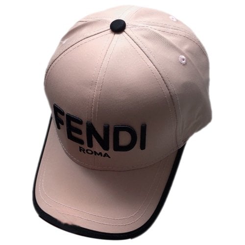 Pre-owned Fendi Cap In Pink