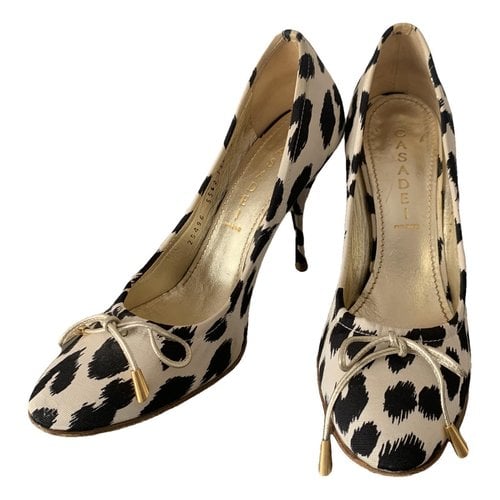 Pre-owned Casadei Cloth Heels In Other