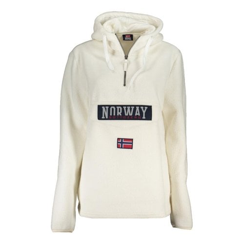 Pre-owned Geographical Norway Sweatshirt In White