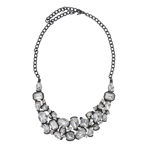 Pre-owned Kenneth Jay Lane Crystal Necklace In Multicolour