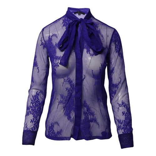 Pre-owned Maje Blouse In Purple