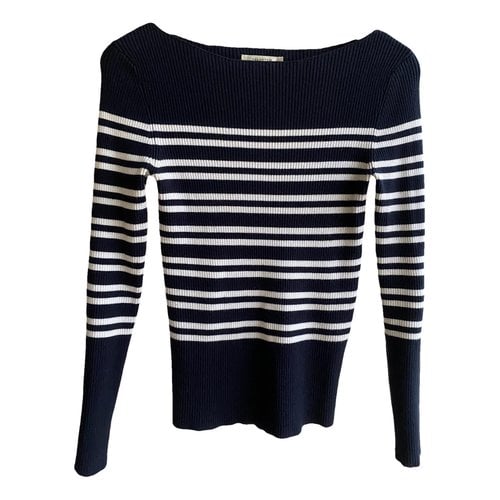 Pre-owned Selected Jumper In Navy
