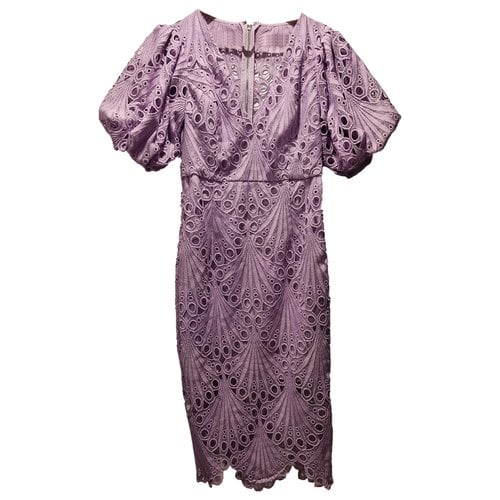 Pre-owned Mossman Mid-length Dress In Purple
