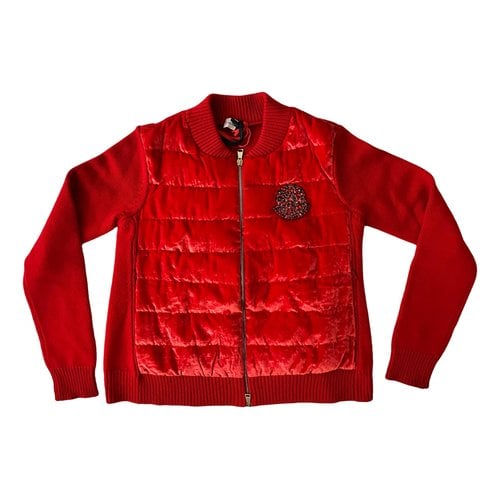 Pre-owned Moncler Wool Jacket In Red