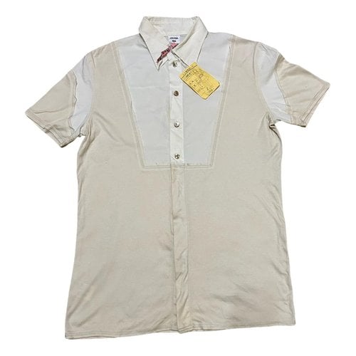 Pre-owned Jean Paul Gaultier Polo In White