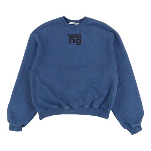 Pre-owned Alexander Wang Sweatshirt In Blue