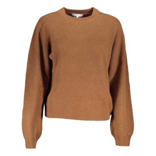 Pre-owned Tommy Hilfiger Cashmere Sweatshirt In Brown