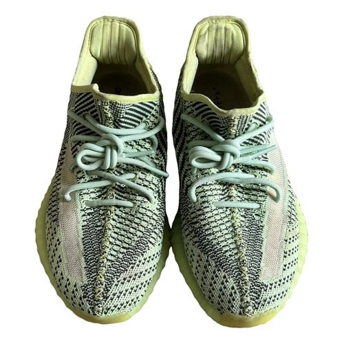 Pre-owned Yeezy X Adidas Low Trainers In Green