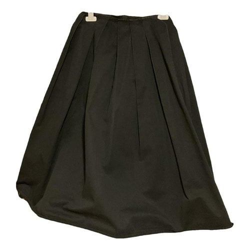 Pre-owned Sofie D'hoore Maxi Skirt In Black