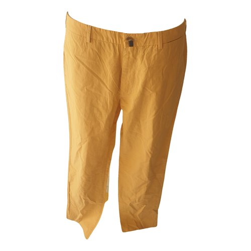 Pre-owned Incotex Trousers In Orange