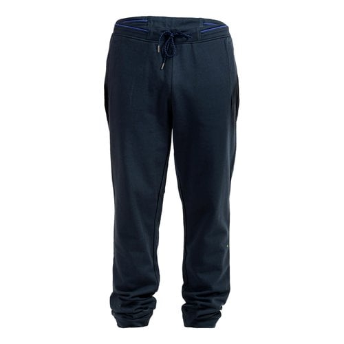 Pre-owned Hugo Boss Trousers In Navy