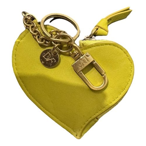 Pre-owned Diane Von Furstenberg Leather Key Ring In Other