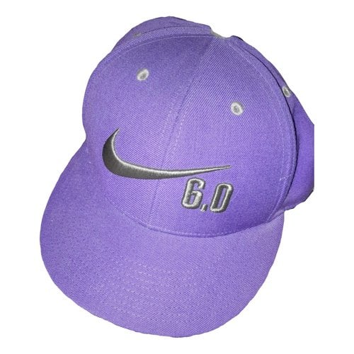 Pre-owned Nike Hat In Purple
