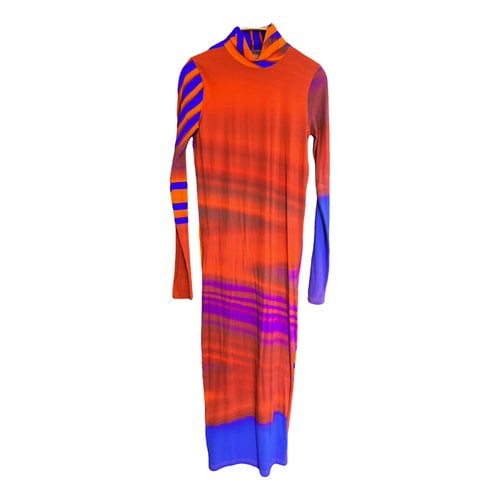 Pre-owned Nina Ricci Maxi Dress In Multicolour