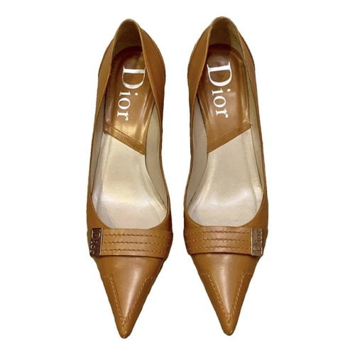 Pre-owned Dior Leather Heels In Other