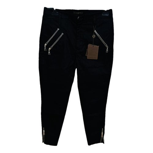 Pre-owned Louis Vuitton Slim Jeans In Black