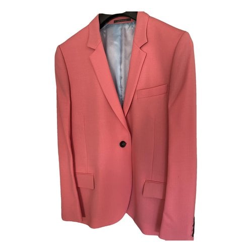 Pre-owned Paul Smith Wool Blazer In Pink