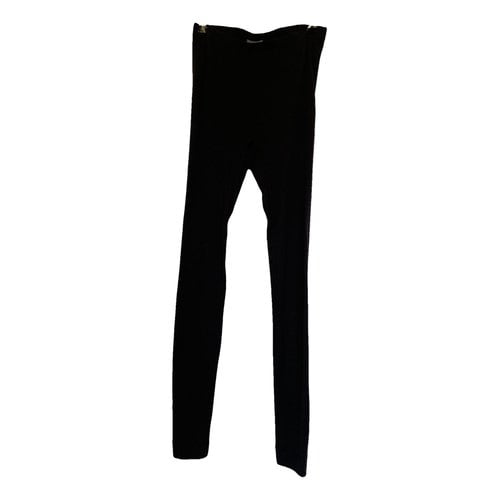 Pre-owned Hanro Cashmere Leggings In Black
