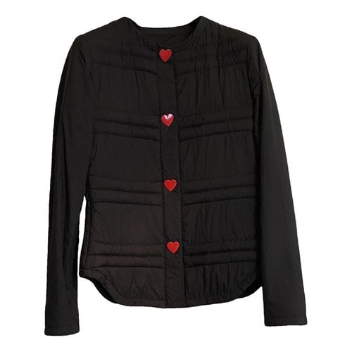 Pre-owned Moschino Love Short Vest In Black