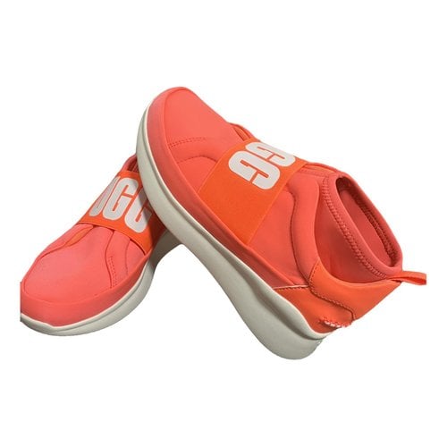 Pre-owned Ugg Trainers In Orange