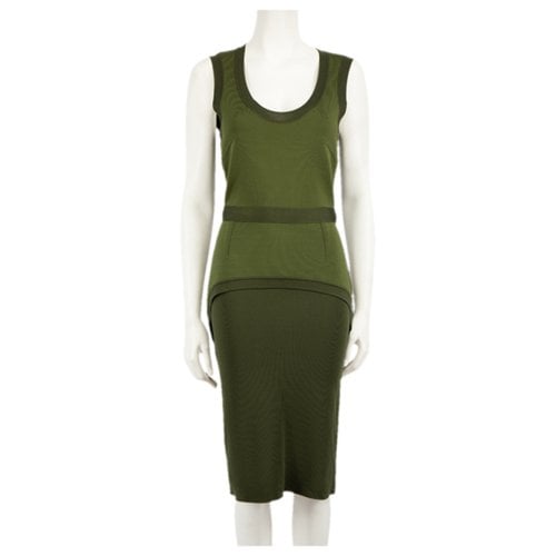 Pre-owned Givenchy Dress In Green