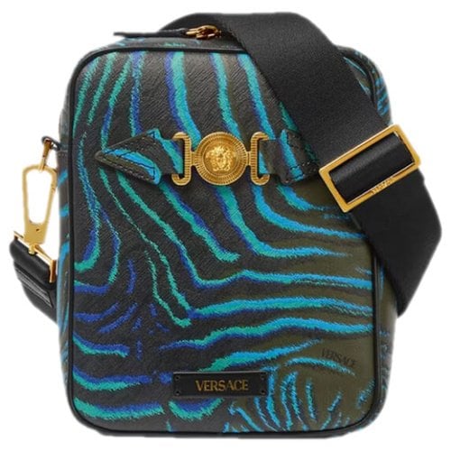 Pre-owned Versace Leather Bag In Multicolour