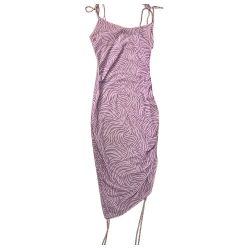 Pre-owned Kendall + Kylie Mid-length Dress In Purple