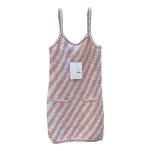 Pre-owned Chanel Mini Dress In Pink