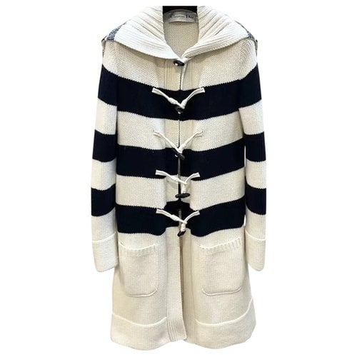 Pre-owned Dior Wool Cardigan In Multicolour