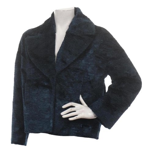 Pre-owned Cacharel Coat In Blue