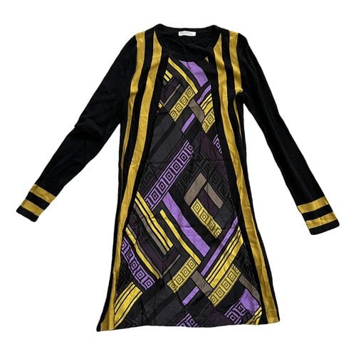 Pre-owned Versace Wool Mini Dress In Other