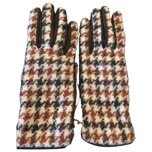 Pre-owned Loro Piana Cashmere Gloves In Brown