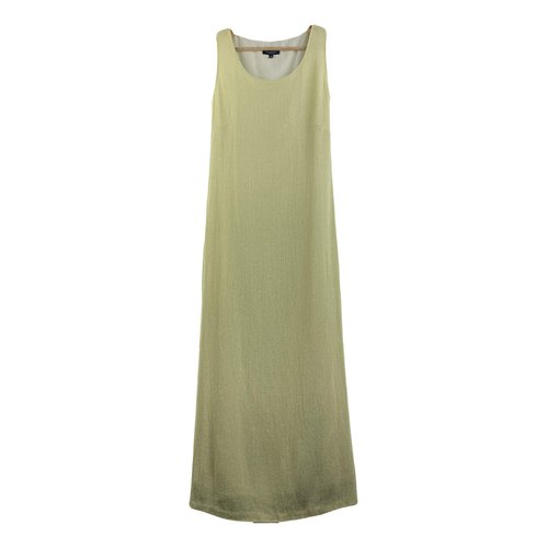 Pre-owned Burberry Maxi Dress In Green