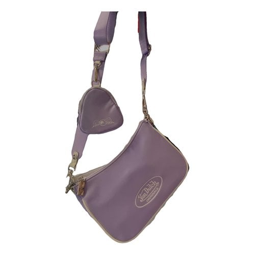 Pre-owned Von Dutch Handbag In Purple