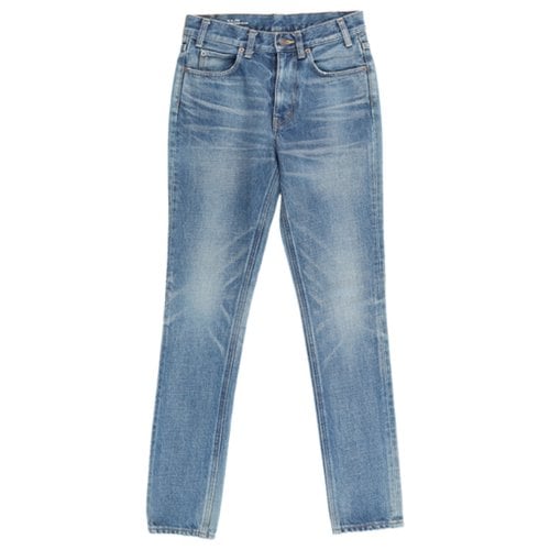 Pre-owned Celine Jeans In Blue