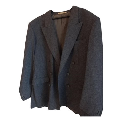 Pre-owned Cacharel Wool Suit In Grey